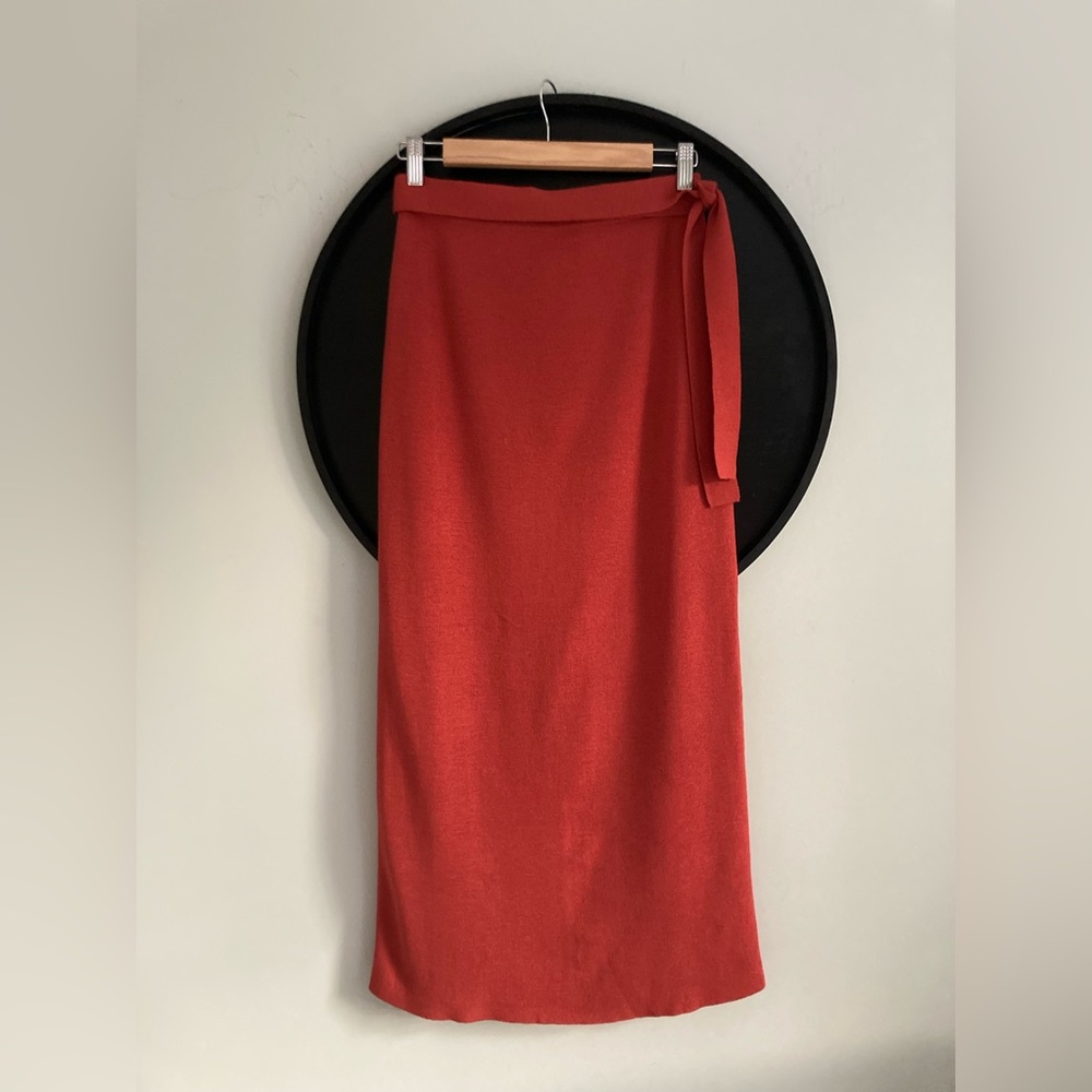 EILEEN FISHER Wool Maxi Skirt Size S